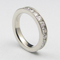 Platinum Eternity Ring with 26 Diamonds